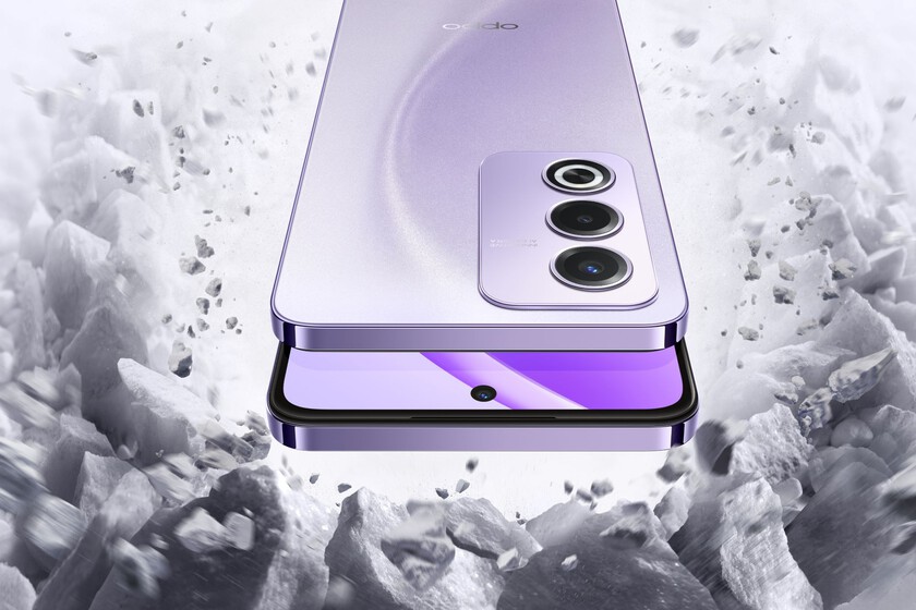 Celular Oppo elegante y excepcional